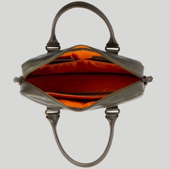 Buckle & Seam Porte-documents Everett en cuir 38 cm pour ordinateur portable