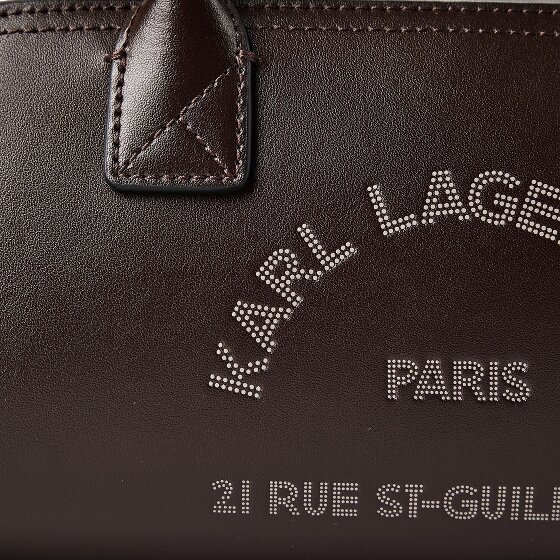 Karl Lagerfeld Daily Sac à bandoulière Cuir véritable 34 cm