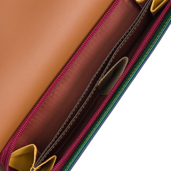 Mywalit Tri-fold Zip Wallet Porte-monnaie en cuir 17 cm