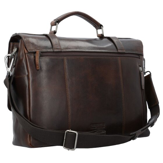 Leonhard Heyden Roma Porte-documents en cuir 39 cm Compartiment pour ordinateur portable