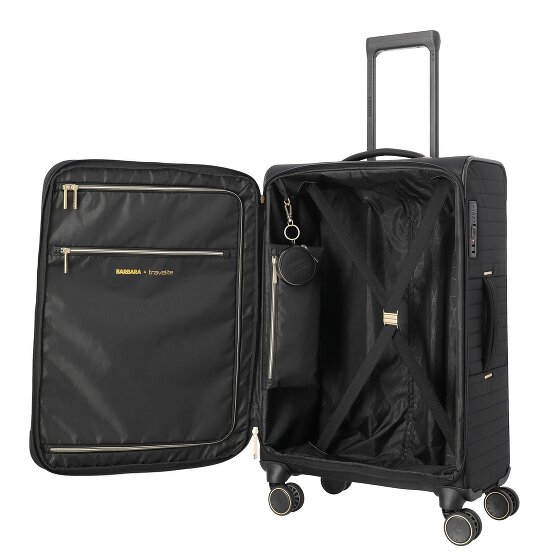 Travelite Barbara Stepp 4 roulettes Trolley M 68 cm avec soufflet d'extension