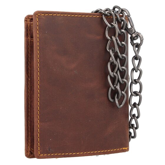 Greenburry Racing Collection Nashville Porte-monnaie RFID en cuir 10 cm