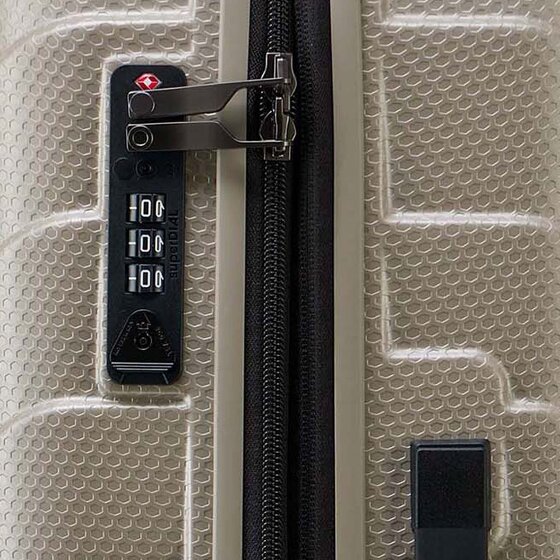 Echolac Exo 4 roulettes Set de valises 3 pièces avec soufflet d'extension