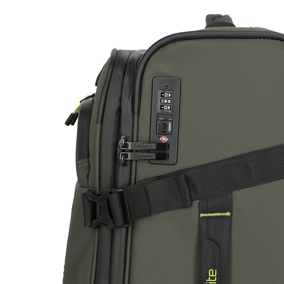 Travelite Briize 4 roulettes Trolley M 67 cm avec soufflet d'extension