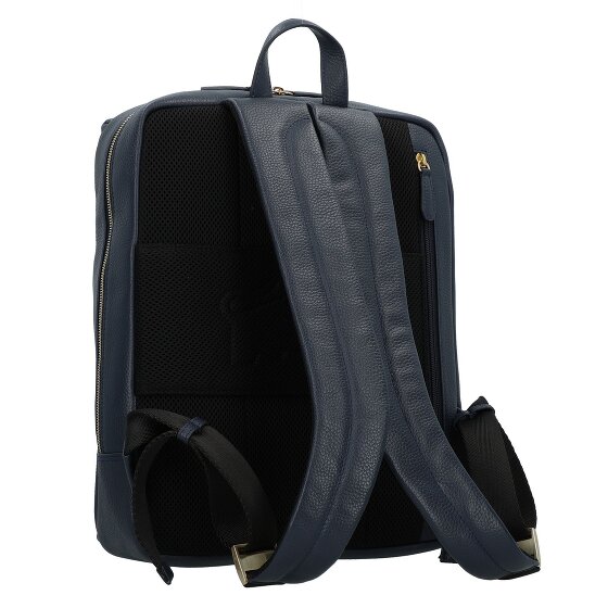 Braun Büffel Hanna Sac à dos professionnel M Cuir véritable 40 cm Compartiment ordinateur