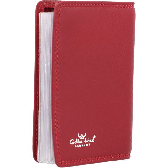 Golden Head Porte-cartes de crédit Polo RFID en cuir 7 cm