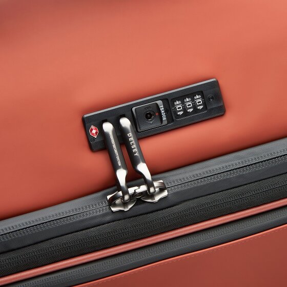 Delsey Paris Turenne Soft 4 roulettes Trolley 83 cm avec soufflet d'extension