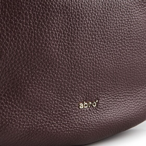abro Nana Sac à bandoulière Cuir véritable 27 cm