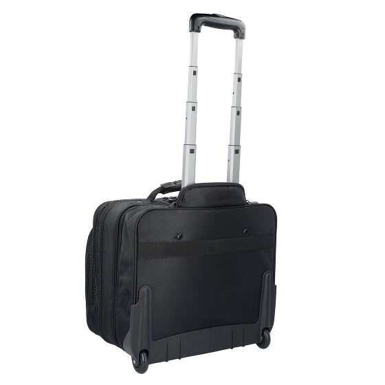 Dermata 2 roues Valise business 38 cm Compartiment ordinateur