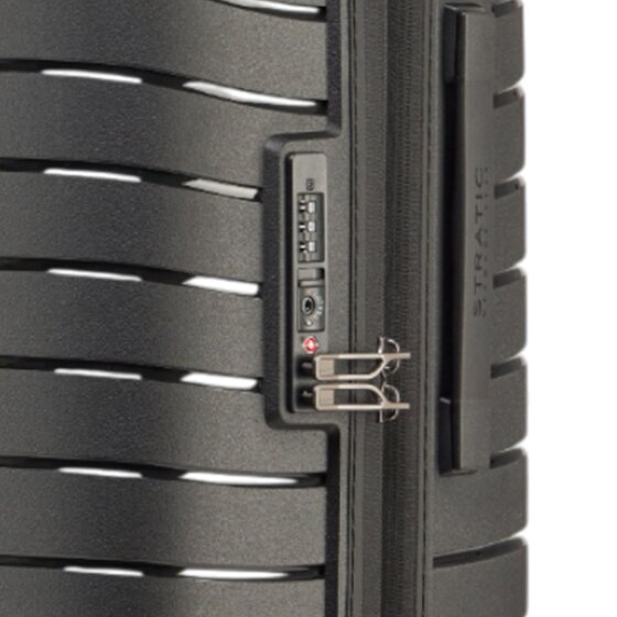 Stratic Novium 4 roulettes Trolley L 77 cm avec soufflet d'extension