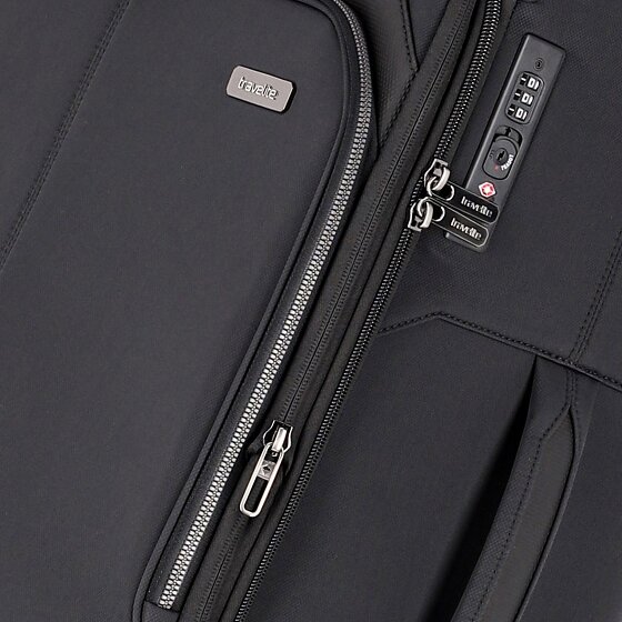 Travelite Priima 4 roulettes Trolley 68 cm avec soufflet d'extension