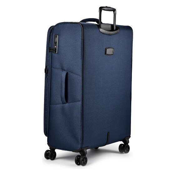 d&n Travel Line 9804 4 roues Valise cabine L 78 cm avec soufflet d'extension