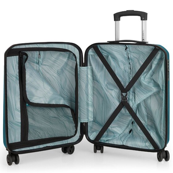 Gabol Mercury 4 roulettes Trolley de cabine S 55 cm