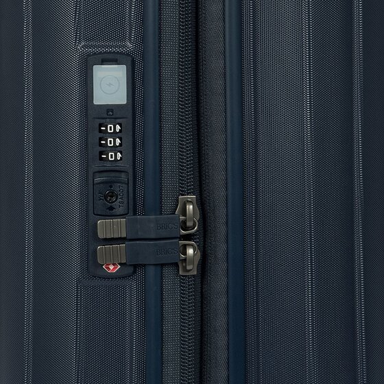 Bric's Taormina 4 roulettes Trolley S 57 cm avec soufflet d'extension