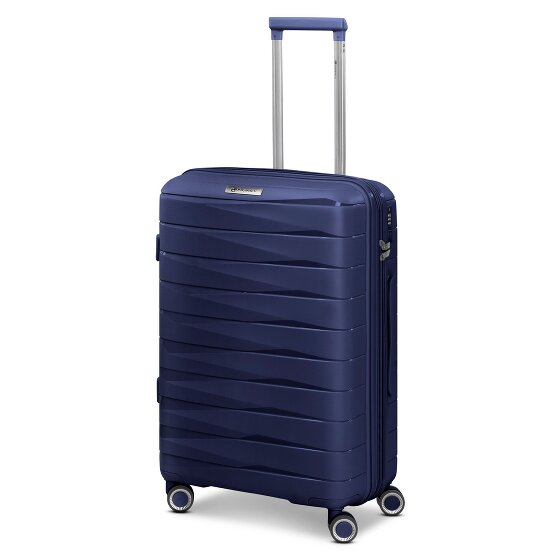 Franky London 4 roulettes Set de valises 3 pièces avec soufflet d'extension