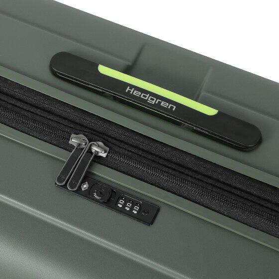 Hedgren Comby Grip L Exp 4 roulettes Trolley 74 cm avec soufflet d'extension