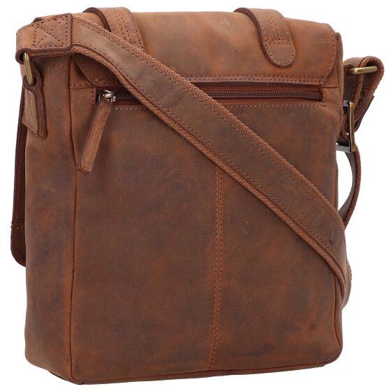 Greenland Nature Montenegro sac à bandoulière RFID cuir 23 cm