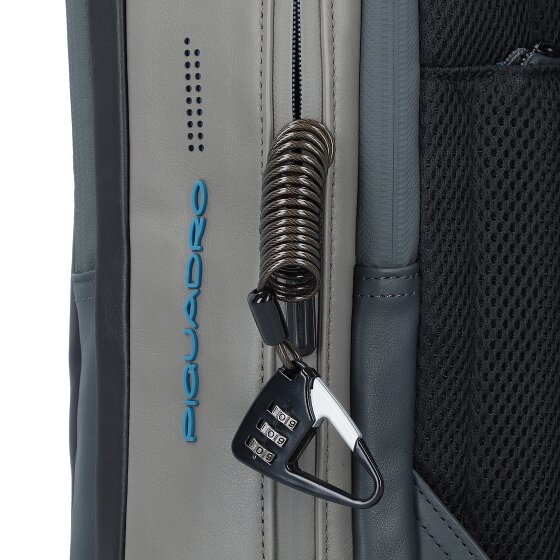 Piquadro Urban sac à dos en cuir 41 cm compartiment pour ordinateur portable