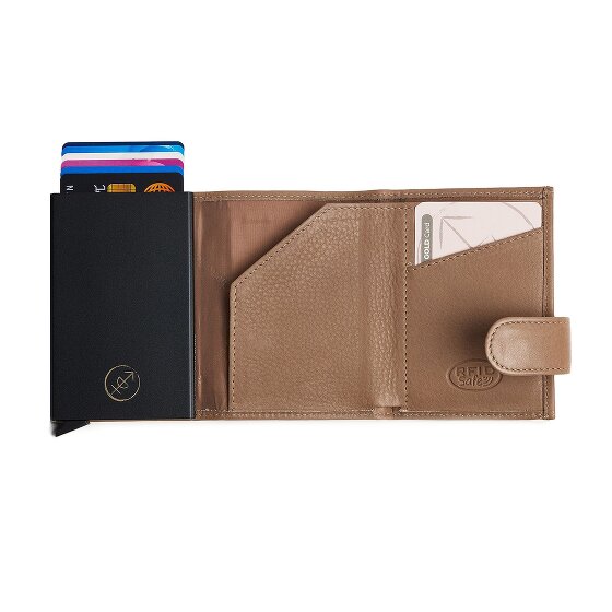 The Chesterfield Brand Bennett Porte-monnaie Protection RFID Cuir véritable 10 cm
