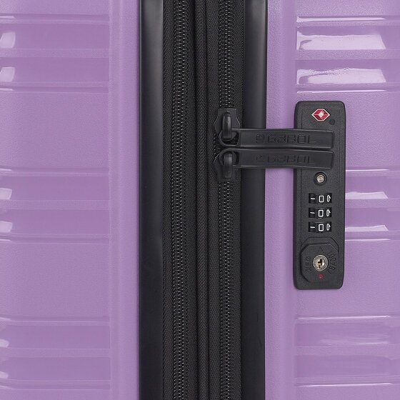 Gabol Uyiko 4 roulettes Trolley de cabine 54 cm avec soufflet d'extension