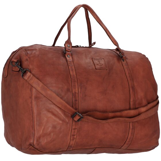 Harbour 2nd Cool Casual Big Boy Weekender Sac de voyage en cuir 65 cm