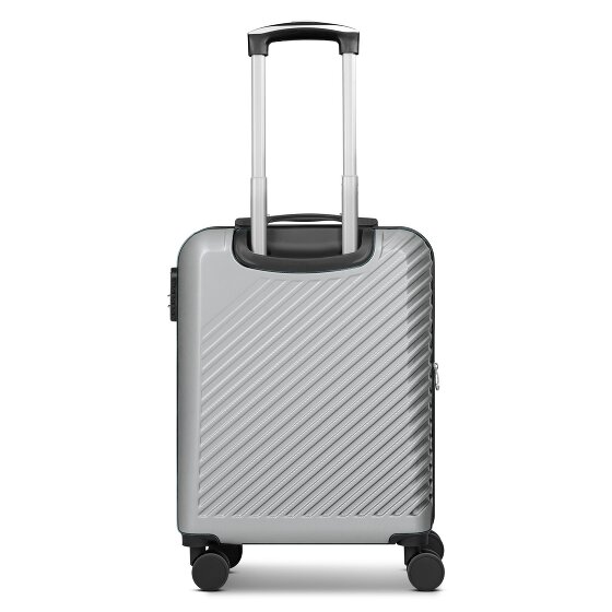 Check.In Paradise 2.0 4 roulettes Trolley de cabine S 55 cm avec soufflet d'extension