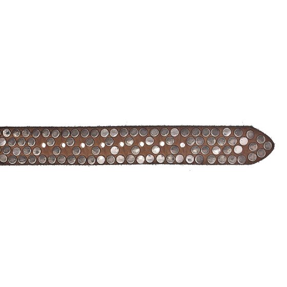b.belt Ceinture à rivets en cuir
