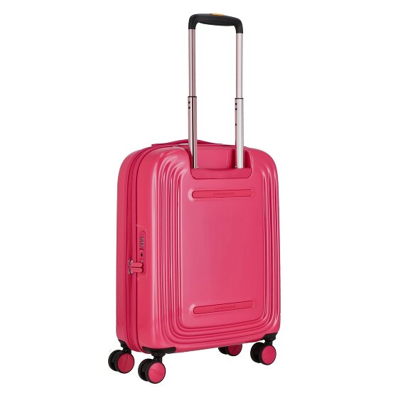 Mandarina Duck Logoduck + Metal 4 roues Valise cabine S 55 cm avec soufflet d'extension