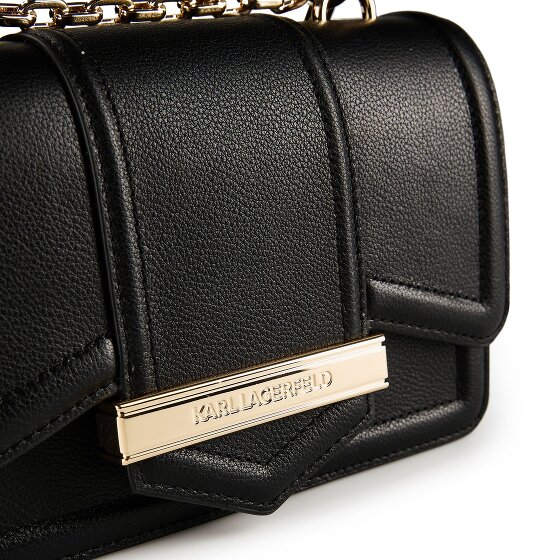 Karl Lagerfeld Nova Sac à bandoulière Cuir véritable 20 cm