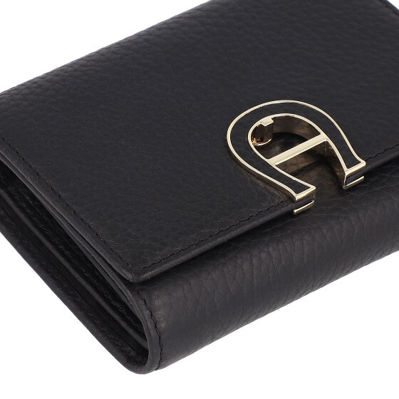 AIGNER Fashion Porte-monnaie Protection RFID Cuir véritable 12.5 cm