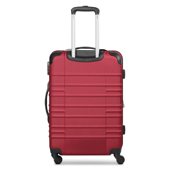 Wenger Amplar Evo 4 roulettes Set de valises 3 pièces avec soufflet d'extension