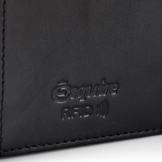Esquire Silk Porte-monnaie Protection RFID Cuir véritable 11.5 cm