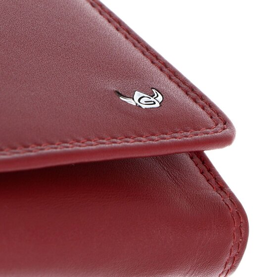 Golden Head Polo Porte-monnaie Protection RFID Cuir véritable 14 cm