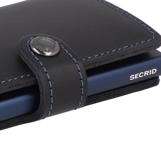 Secrid Miniwallet Étui pour cartes de crédit Protection RFID Cuir véritable 6.5 cm