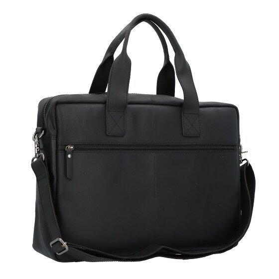 Burkely Vintage River Porte-documents en cuir 41 cm Compartiment pour ordinateur portable