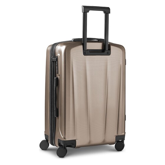 Police New York 4 roues Valise cabine M 62 cm avec soufflet d'extension