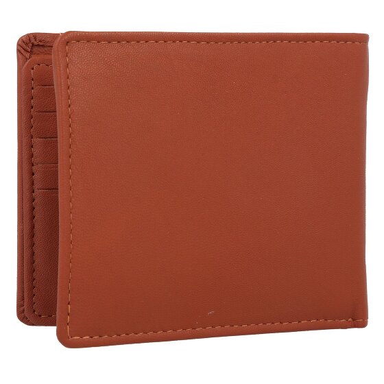 mano Don Leonardo Porte-monnaie RFID en cuir 11,5 cm