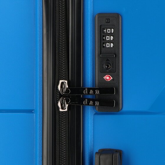 d&n Travel Line 4100 4 roulettes Trolley L 74 cm