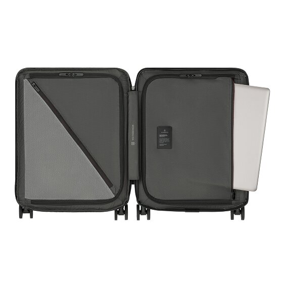 Victorinox Airox Advanced 4 roulettes Trolley de cabine S 55 cm Compartiment pour ordinateur portable avec soufflet d'extension