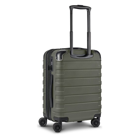 Tonino Lamborghini Milano 4 roues Valise cabine S 54 cm avec soufflet d'extension