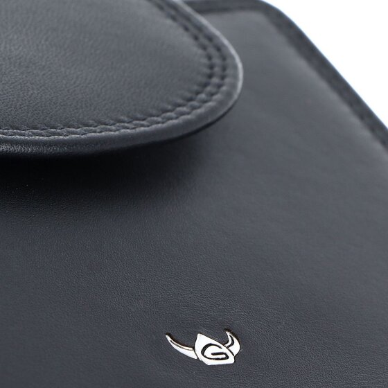 Golden Head Polo Porte-monnaie Protection RFID Cuir véritable 12 cm