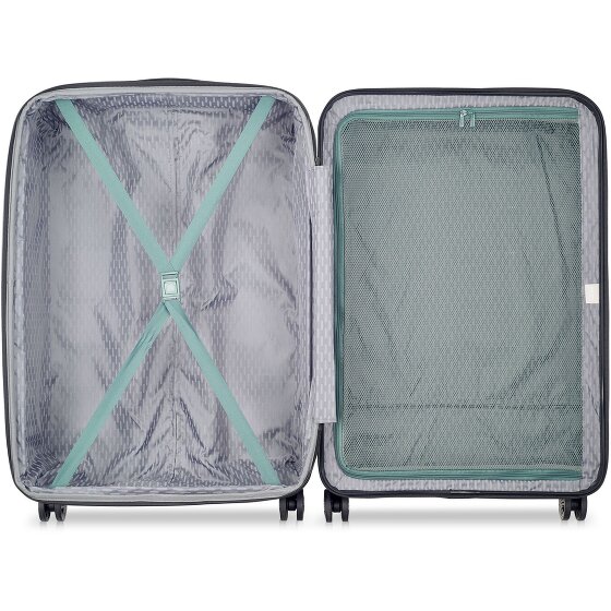 Delsey Paris Air Armour 4 roues Valise cabine 77 cm avec soufflet d'extension