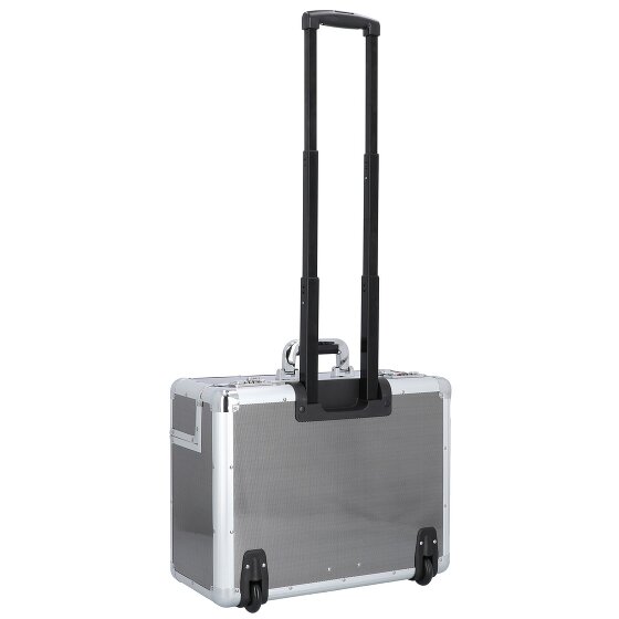 Alumaxx Valise de pilote à 2 roulettes 48 cm, compartiment pour ordinateur portable