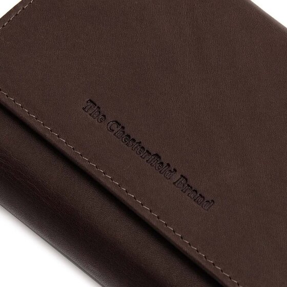 The Chesterfield Brand Sorraia Porte-monnaie Protection RFID Cuir véritable 12 cm