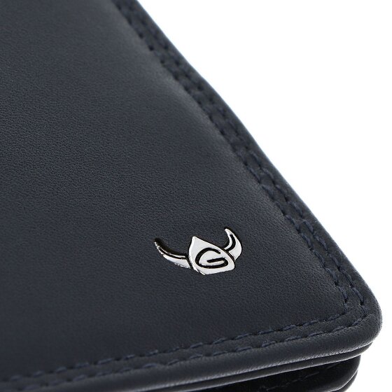Golden Head Polo Étui pour cartes de crédit Protection RFID Cuir véritable 7.5 cm
