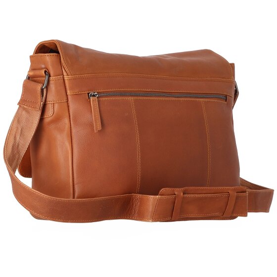 Davidoff Essentials Messenger en cuir 38 cm