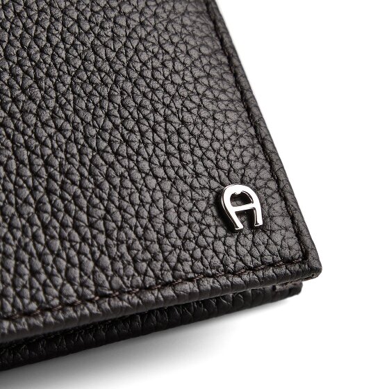 AIGNER Mica Porte-monnaie Protection RFID Cuir véritable 12 cm