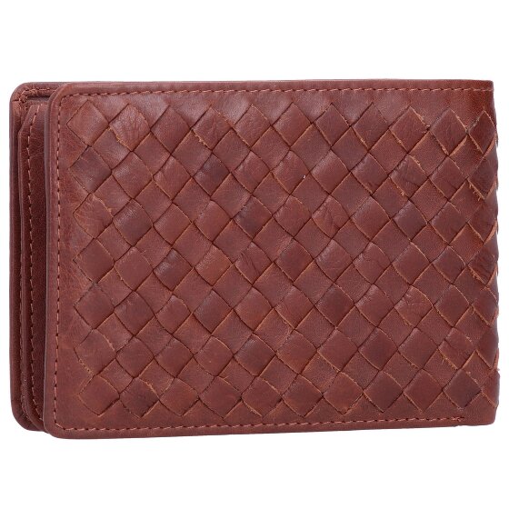mano Don Luca Porte-monnaie en cuir 12 cm