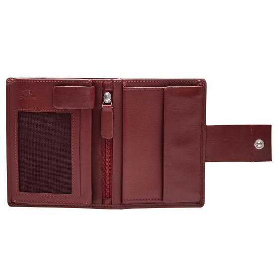 Maître Henau Dawina Porte-monnaie Protection RFID Cuir véritable 12.5 cm