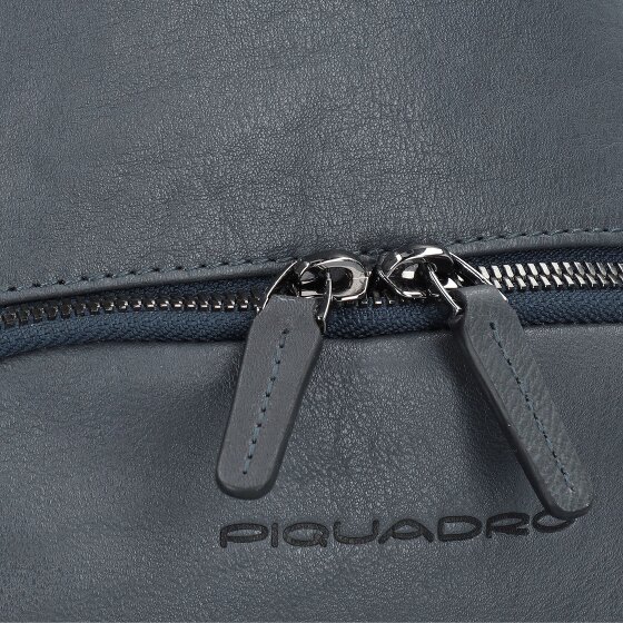 Piquadro Black Square Cuir véritable 39 cm